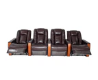 Executive Wide Seat 4 Seater Electric Recliner