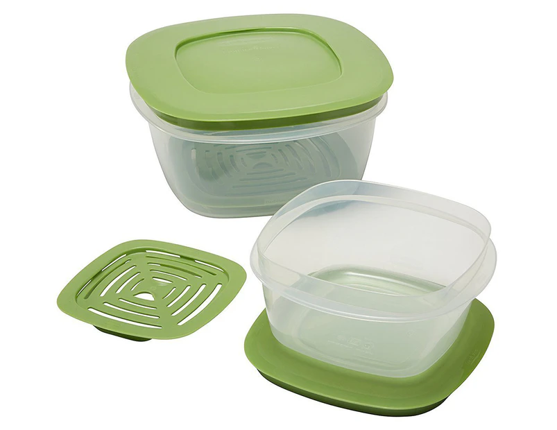Rubbermaid Produce Saver 2 Pack - Green