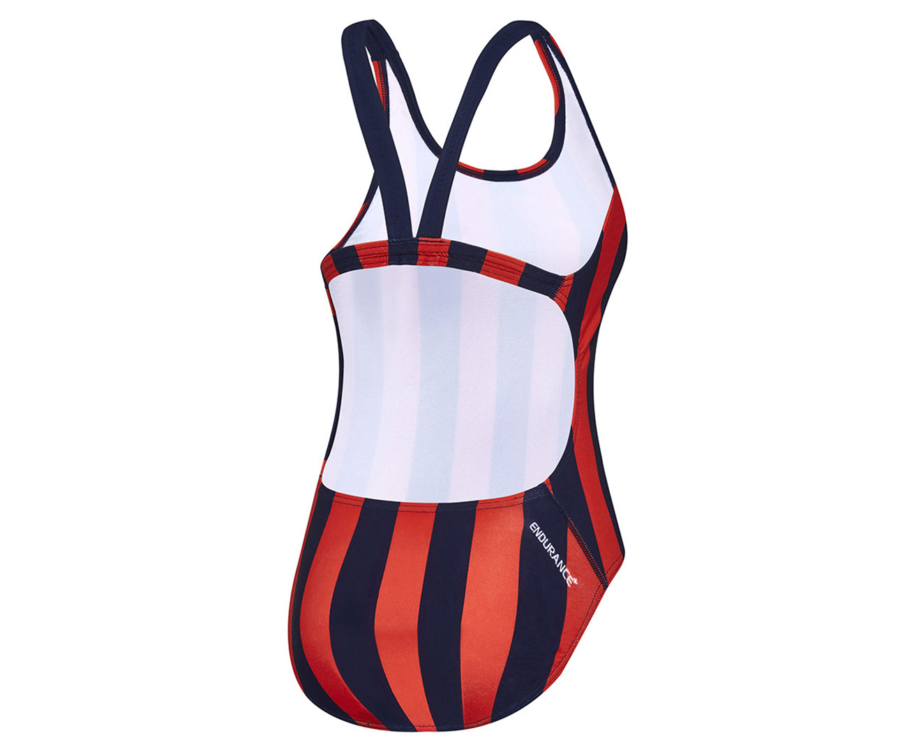 Speedo Women's Leaderback One Piece - Limitless Fiesta & Speedo Navy ...