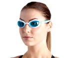 Speedo Womens Aquapure Goggle - White/Blue
