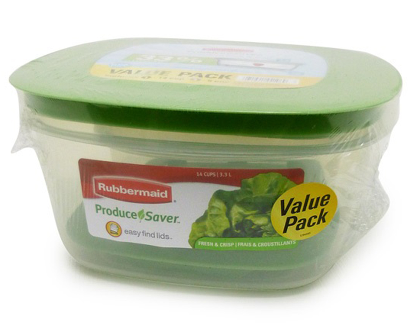 Rubbermaid Container, Produce Saver, 14 Cups