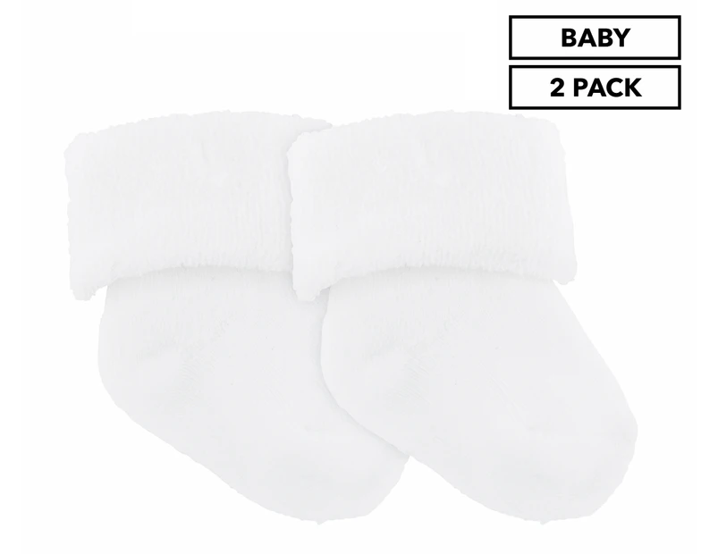 Bonds Baby Wondersock 2-Pack - White