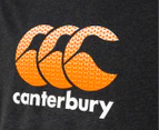 Canterbury Men's CCC Logo Tee - Vanta Black Marle