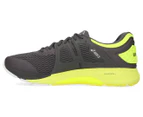 ASICS Men's GT-4000 Wide Fit (2E) Shoe - Dark Grey/Safety Yellow