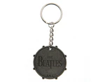 The Beatles Bass Drum Keyring (Silver) - TA1237