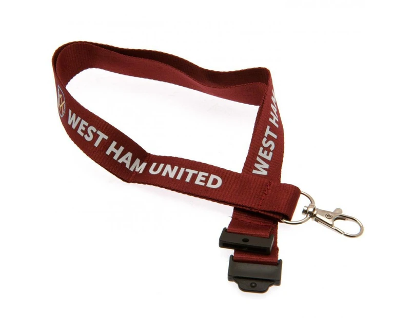 West Ham United FC Lanyard (Red) - TA3648