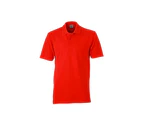 James and Nicholson Unisex Basic Polo Shirt (Red) - FU909