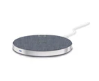 Alogic Wireless Charging Pad with Qi technology Fast Charging Silver