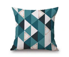 Geometry Triangle Cushion Cover ( 45cm x 45cm )