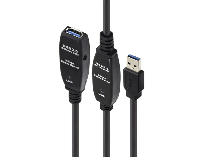 Alogic USB3-10A-AA 10m USB 3.0 Active Extension Type A to Type A Cable- Male to Female