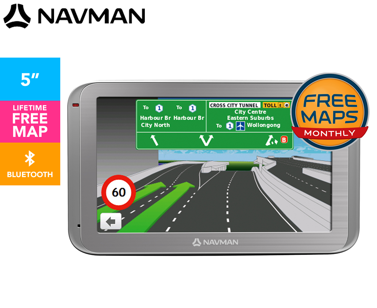 NAVMAN MY650LMMT GPS Navigator