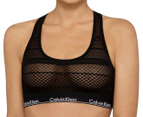 Calvin Klein Women's Lace Bralette - Black