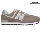 New Balance Boys' 574 Core Shoe - Grey