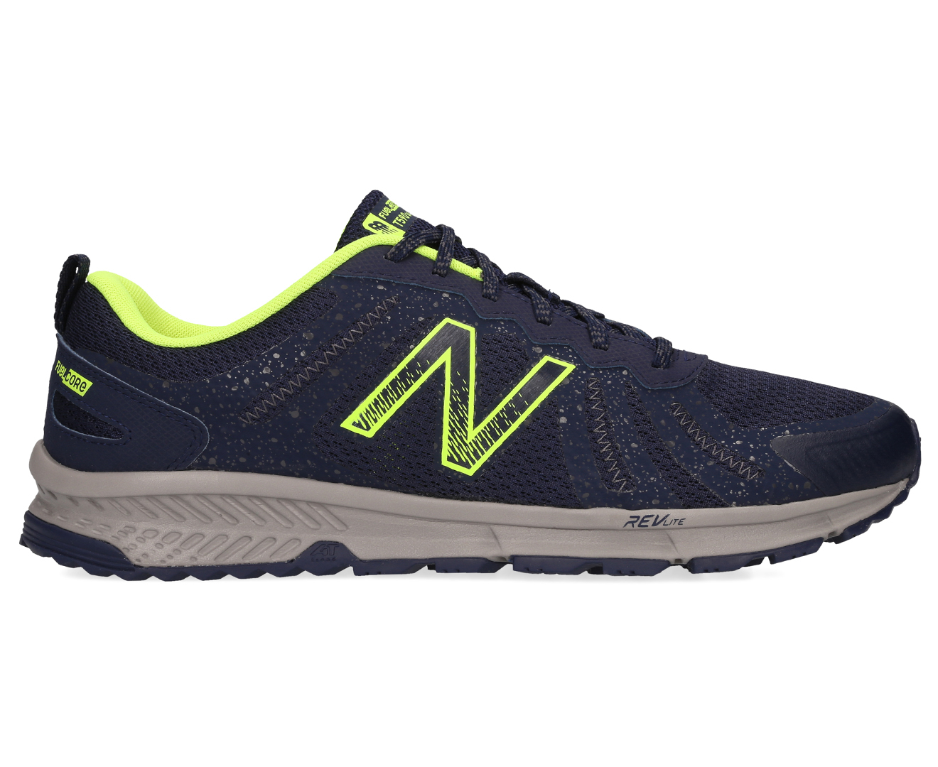 New Balance Men's 590v4 Trail Shoe - Navy/Yellow | Catch.co.nz