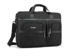 CoolBELL Unisex 17.3 Inch Laptop Bag Briefcase-Black 1