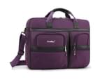 CoolBELL Unisex 17.3 Inch Laptop Bag Briefcase-Purple 1