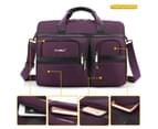 CoolBELL Unisex 17.3 Inch Laptop Bag Briefcase-Purple 2