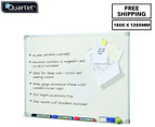 Quartet Penrite 1800x1200mm Aluminium Frame Porcelain Whiteboard