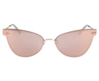 Quay Australia Women's Lady Luck Sunglasses - Gold/Gold Mirror