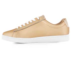 Lacoste Women's Carnaby EVO 118 1 Shoe - Gold/White