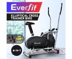 Everfit 4in1 Elliptical Cross Trainer Exercise Bike Bicycle Home Gym Fitness