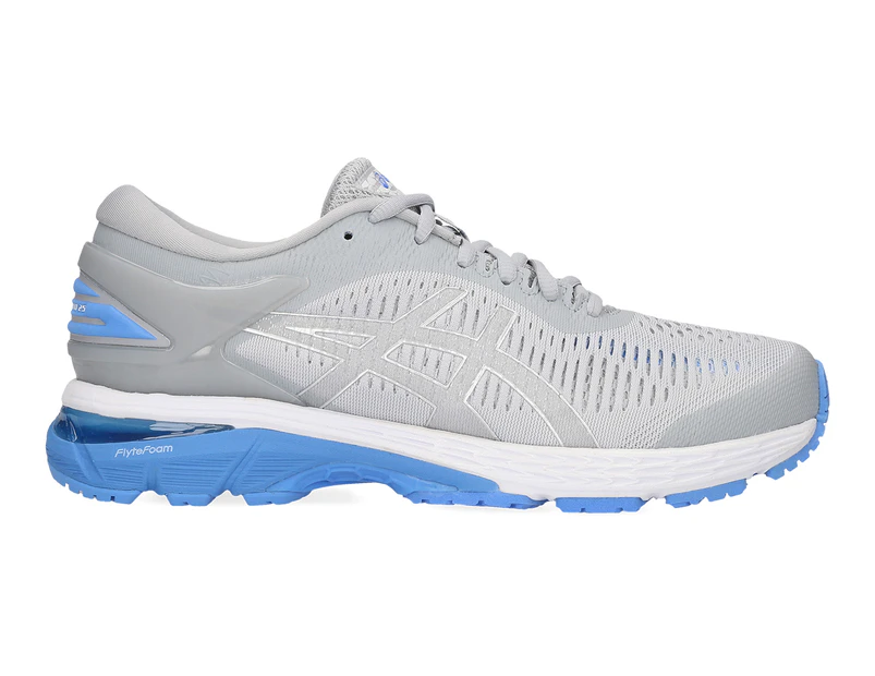 ASICS Women's GEL-Kayano 25 Running Shoes - Mid Grey/Blue Coast