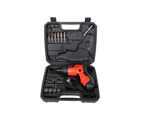 WJS Rechargeable Cordless Screwdriver with Circuit Sensor Technology and 45 Piece Bit Kit