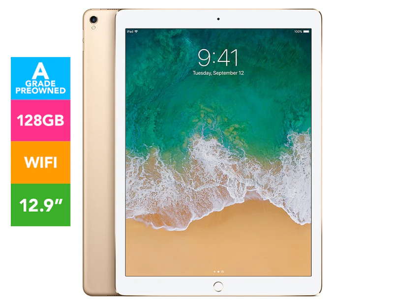Pre-Owned Apple iPad Pro 12.9-Inch 128GB WiFi - Gold