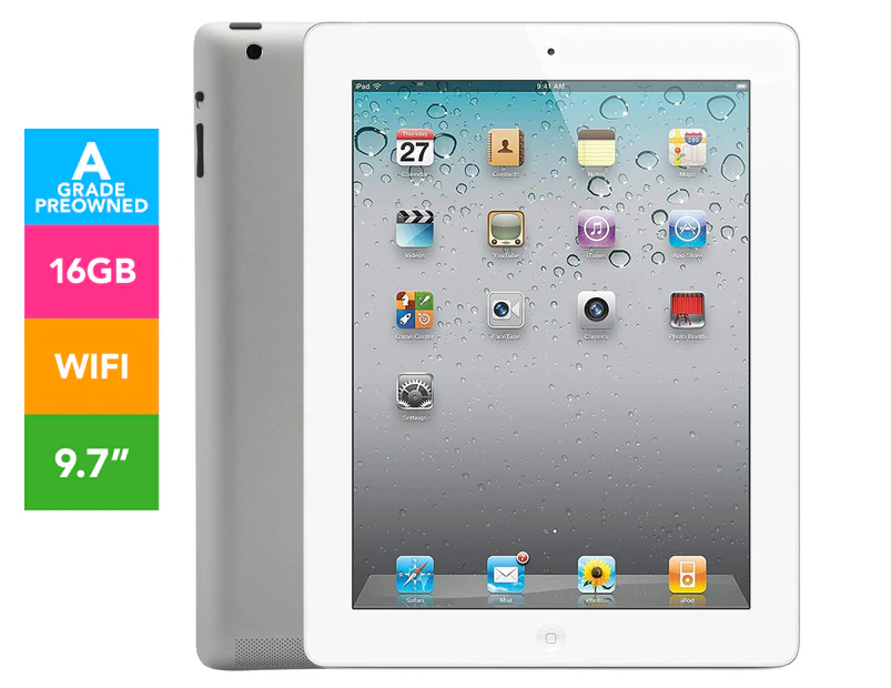 Pre-Owned Apple iPad 4 16GB WiFi - White