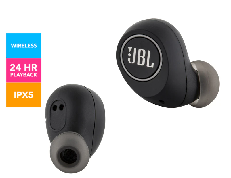 JBL Free X Truly Wireless Bluetooth In-Ear Headphones - Black |