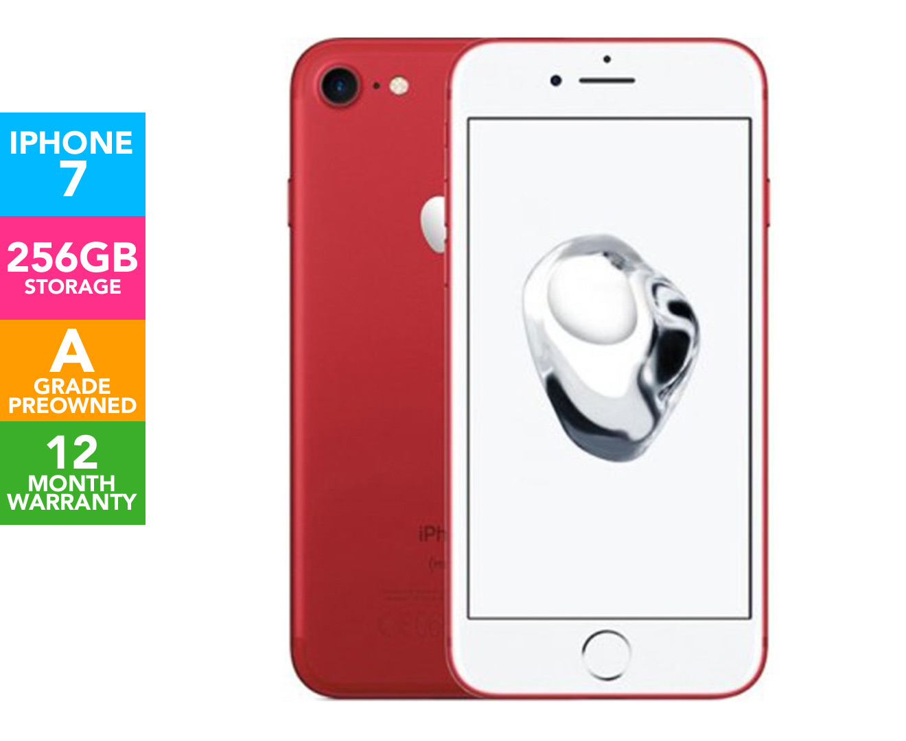 Pre-Owned Apple iPhone 7 256GB Unlocked - Red | M.catch.com.au