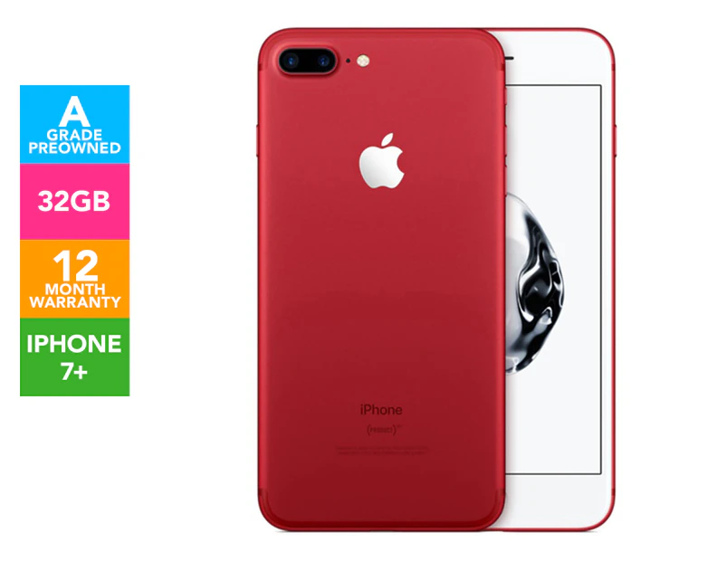 Pre-Owned Apple iPhone 7 Plus 32GB Unlocked - Red