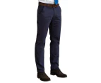 Brook Taverner Mens Miami Slim Fit Chino Trousers (Navy) - PC3398
