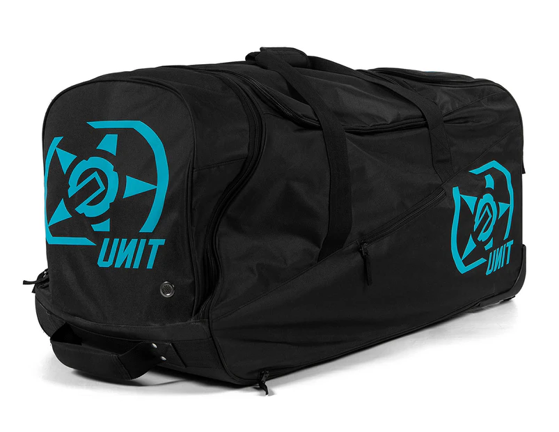 Unit Permit Travel Luggage/Suitcase Bag - Black/Blue