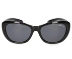 Ugly Fish Kids' PKM 504 Polarised Sunglasses - Shiny Black/Smoke
