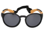 Ugly Fish Kids' PKR 144 Polarised Sunglasses - Black/Orange/Smoke
