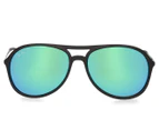 Ray-Ban Alex RB4201 Pilot Sunglasses - Black/Light Green