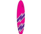 Crystal Malibu Surfboard Pink Size 8'