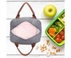 LOKASS Women’s Water-resistant Soft Lunch Bag-Grey 3