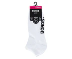 4 x Bonds Active Women's Size 8-11 Sportlet Sock - White
