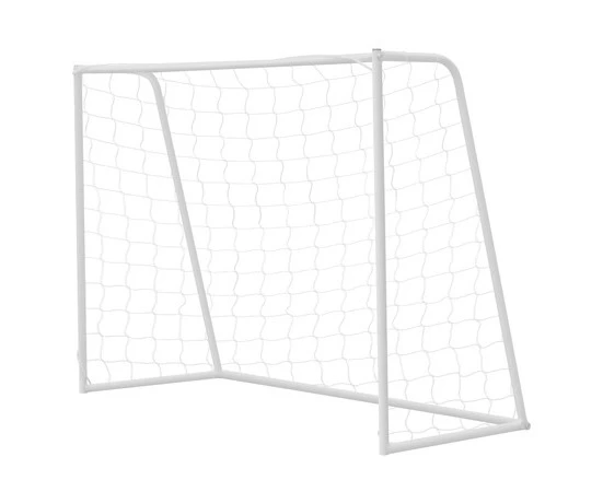 120CM Metal Soccer Goal Portable Football Net Frame Backyard Park Training Set