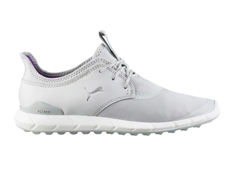 Puma Ladies Ignite Spikeless Sport Golf Shoes - Grey Violet