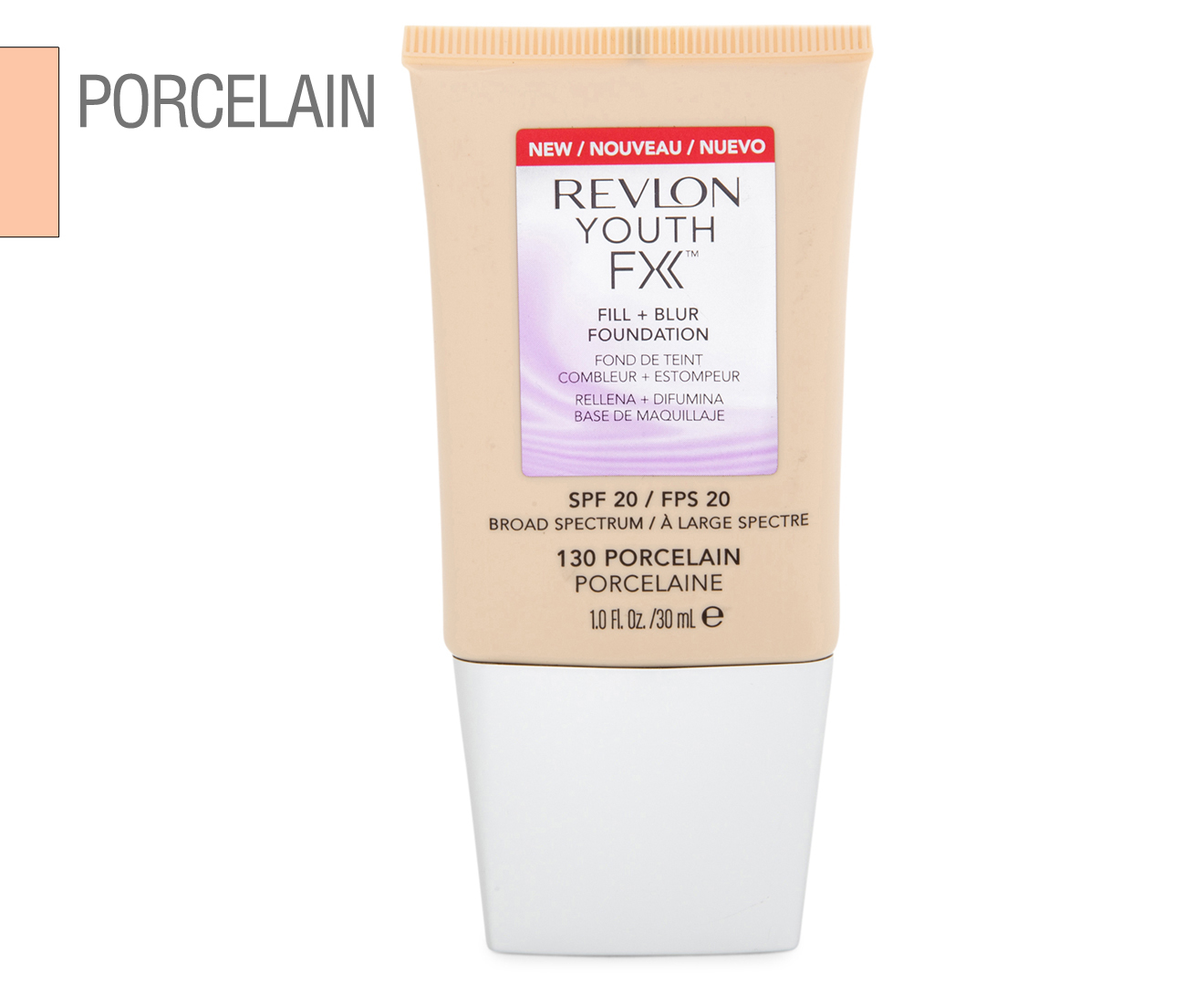 Revlon Youth FX Fill + Blur Foundation 30mL - Porcelain 