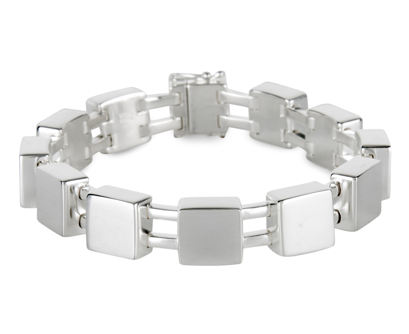 Georg Jensen Aria Cube Bracelet 593C - Silver | Catch.co.nz