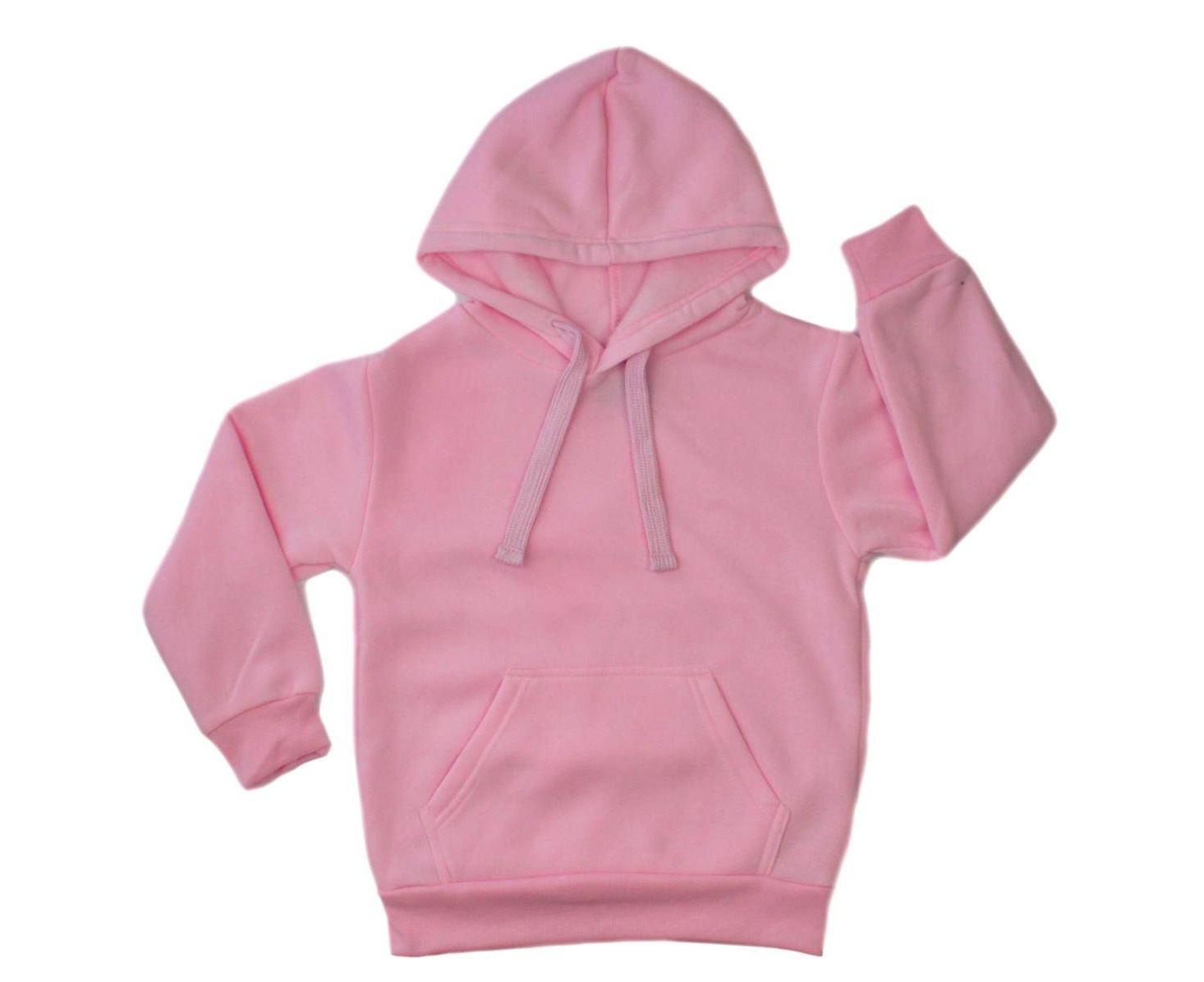 Pink on sale plain hoodie