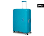 American Tourister Curio 80cm Large Expandable Hardcase Luggage/Suitcase - Turquoise