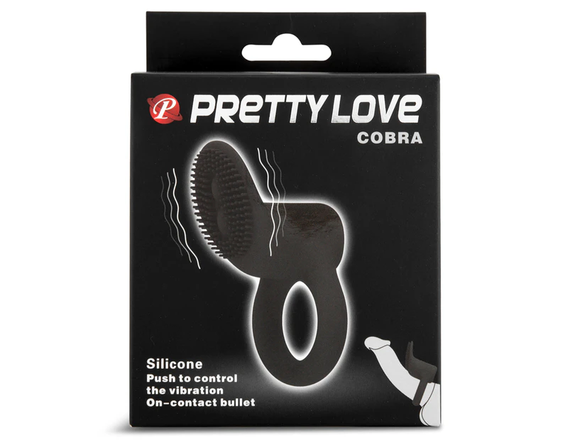 Pretty Love Cobra Silicone Cock Ring