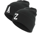 Flexfit Winter Beanie with LETTER A-Z - O