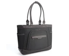 CoolBELL Women’s 15.6 Inch Laptop Tote Bag-Black