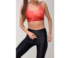 IAMathletica Black Laser womenâ€™s fitness leggings & bra
